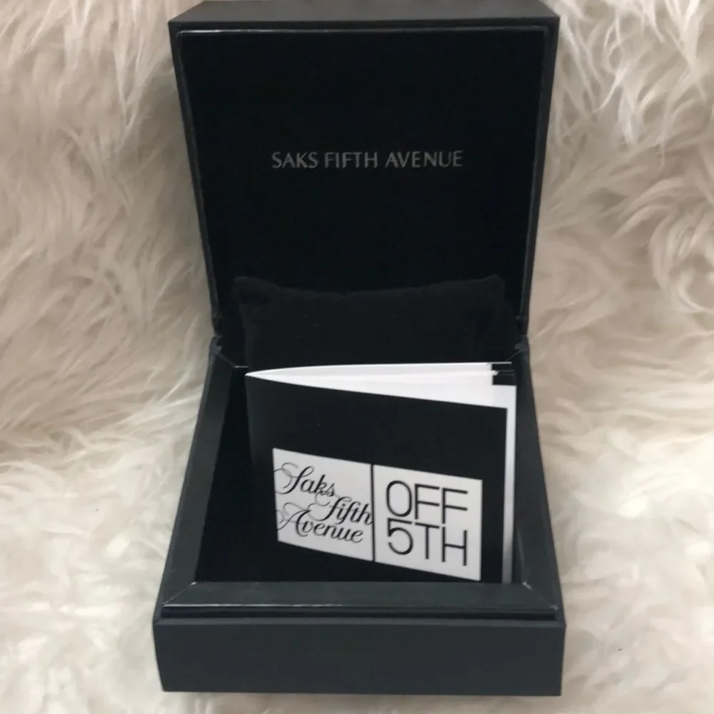🆕 Saks Fifth Avenue Watch Box